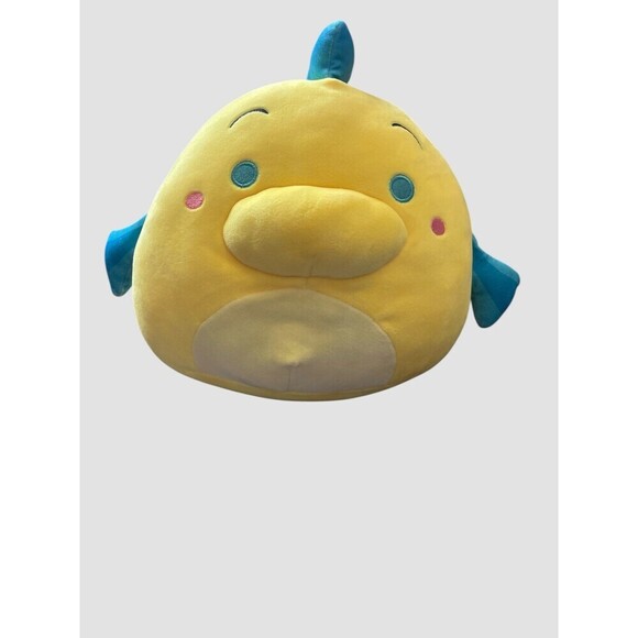 Kellytoy Other - Squishmallow 10” Flounder Disney The Little Mermaid Plush Official Kellytoy NWT